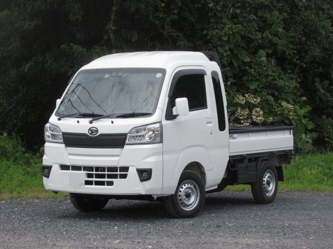 S510ハイゼットジャンボ　白　荷台LINE-X